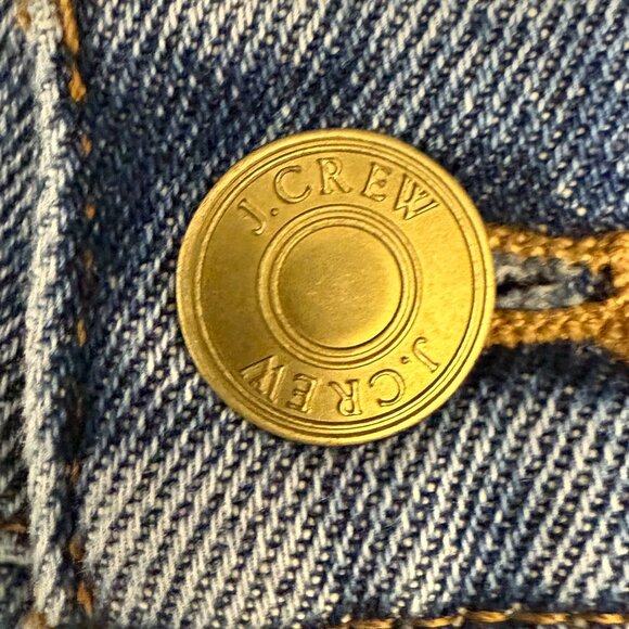 EUC Women's J. CREW 10" Demi-boot‎ Crop Jean Rough Hem | Size 28 - Picture 9 of 15